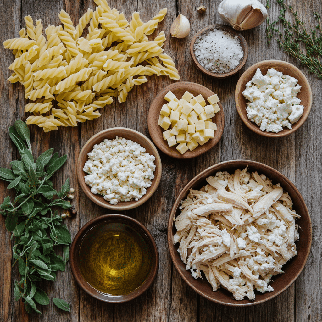 Chicken Feta Pasta Bake – 30 Minutes Creamy Dinner Favorite
