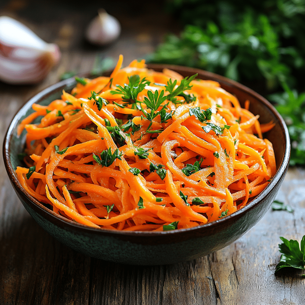 Retinol-rich carrot salad for glowing skin