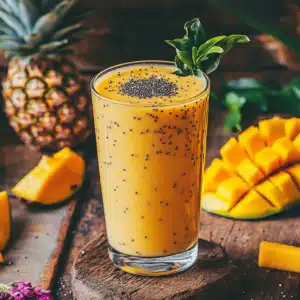 Tropical Smoothie Fat Burner: Sip Your Way to a Slimmer You 2 tropical smoothie fat burner recipe card