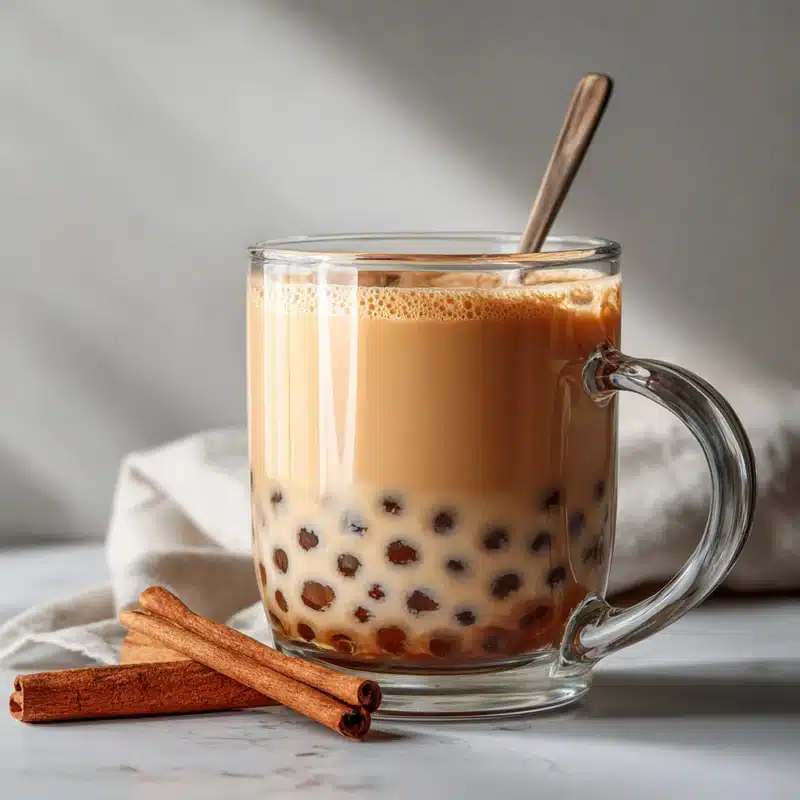 Homemade Lazy Bubble Tea – Cozy Winter Edition