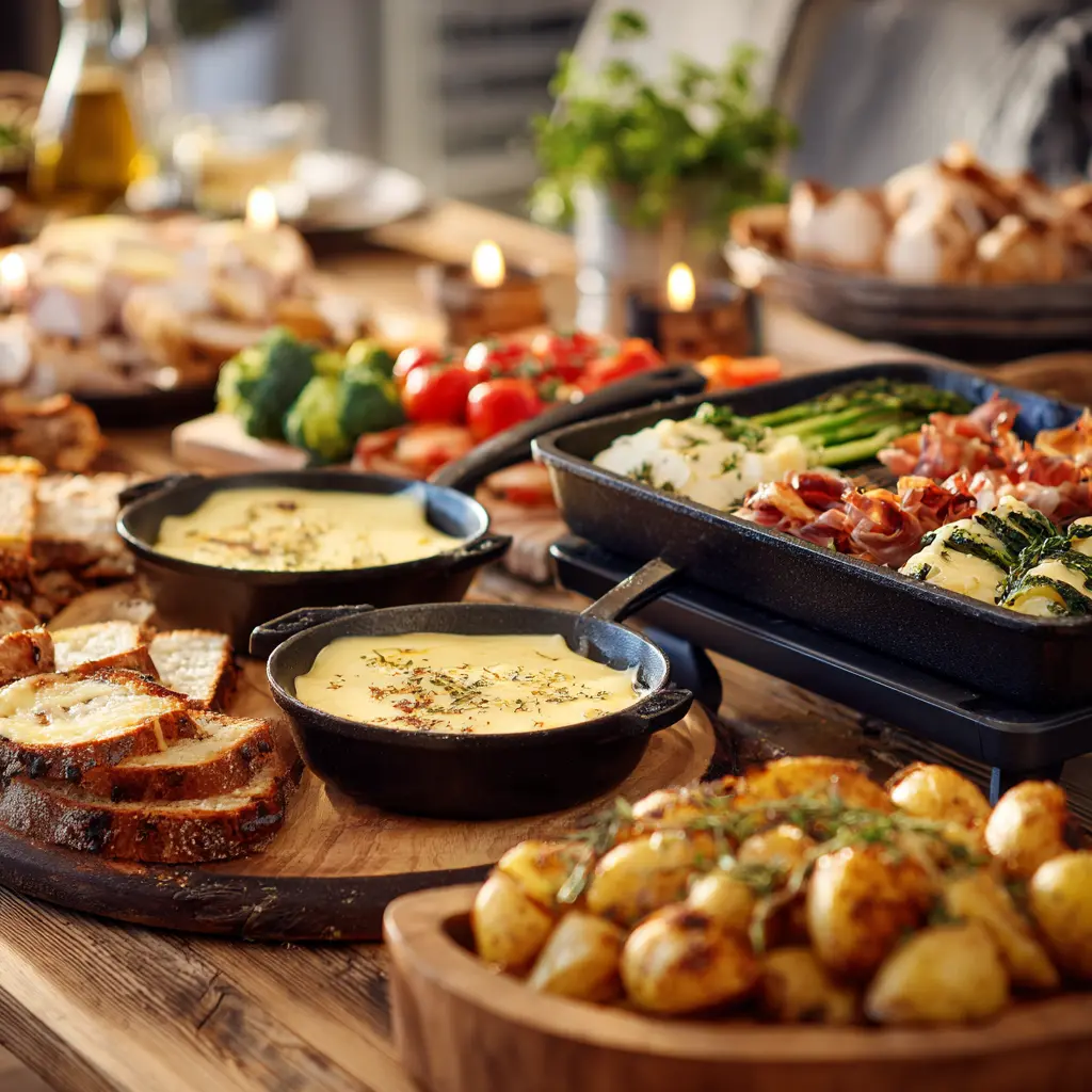 Raclette Party Night : American twist for the classic french recipe