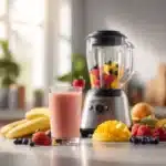 best blenders for smoothies with fresh fruits in modern kitchen