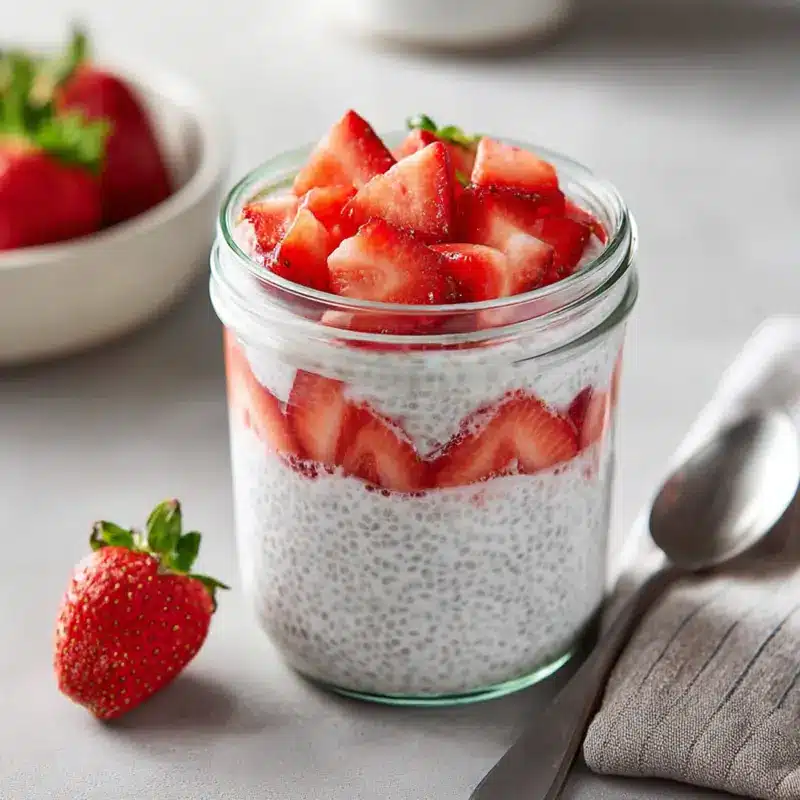 Creamy Strawberry Chia Pudding – Easy, Healthy & Delicious Recipe 3 Creamy Strawberry Chia Pudding – Easy, Healthy & Delicious Recipe
