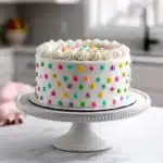 The Ultimate Homemade Colorful Dot Cake That Brightens Every Celebration 2 Homemade colorful dot cake decorated with vibrant buttercream dots